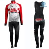 Tenue Maillot M/L + Collant à Bretelles 2019 Lotto Soudal Hiver Thermal Fleece N001